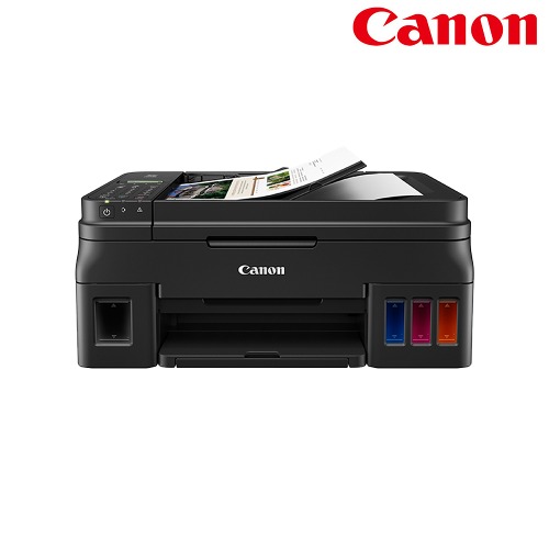 캐논 정품 G4910 무한잉크 팩스 복합기 컬러 잉크젯 프린터
